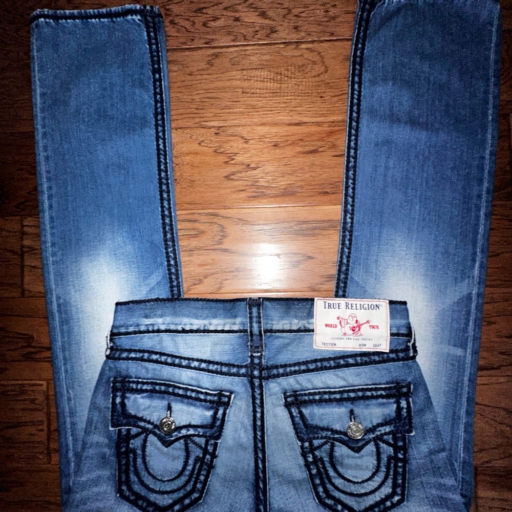 True Religion Ricky Rope Stitch Vintage Jeans